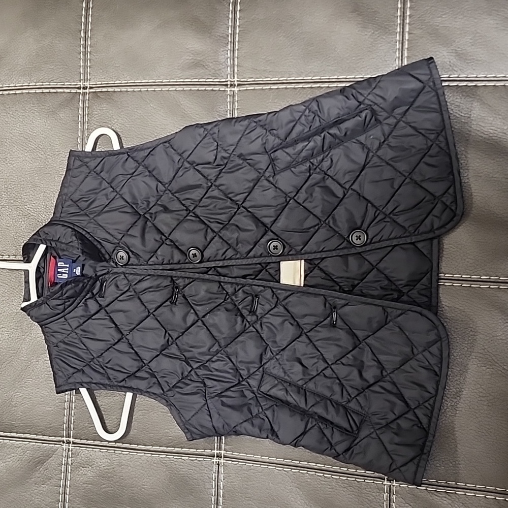 Gap quilted vest kids size XS